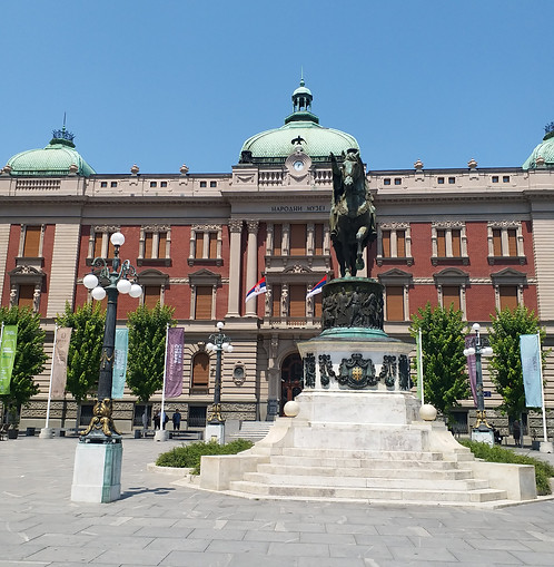 Belgrade historic city destination